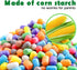 Magic Foam Corn Craft Kit for Kids, 500pcs STEM Building Model Toys, Bulk Crafts Supplies Set for Ages 3-12