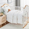 Toddler Goose Down Comforter Lightweight Summer Cooling Baby Duvet Insert, Hypoallergenic 100%