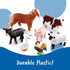 Learning Resources Jumbo Farm Animals Toy Set for Toddlers, 7 Pieces, Ages 18 Mos+