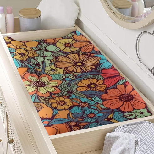 Boho Baby Changing Pad Cover Hippie Toddler Changing Table Covers Flower Baby Diaper Changing Table Pads Sheets Mat