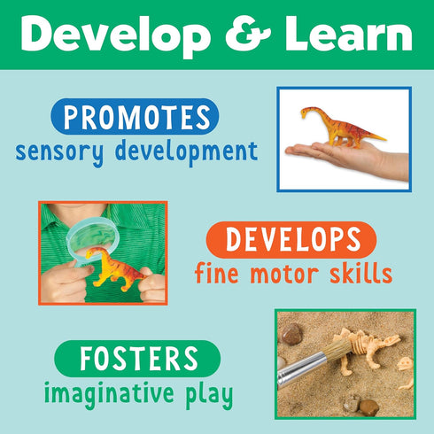 Creativity for Kids Sensory Bin: Dinosaur Dig - Dinosaur Toys for Kids Ages 3-5+, Preschool Learning Activities