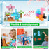 Magnetopia 150PCS Sets 3+, 4-8, 8-12 Magnetic Blocks - Magnetic Building Block Cubes Dark Forest Glacier Castle, Magnet