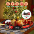 Set, Set Set 3 4 5 6 7 8 BainGesk Train Christmas Train with Steam, Light and Sounds, Electric Train Toy for Boys