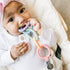 Ryan & Rose Cutie Clinks Attachable Chew Toy Teether for Babies (Mosaic)