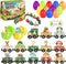 Yxwomenxy Easter Eggs Magnetic Wooden Animal Train for Kids,Easter Basket Stuffers,Easter Eggs Surprise