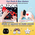 6 Tummy 0-6 6-12 Poycuna Black and White Baby Gym Play Mat with Toys Time Activity Mat for Babies Months High Contrast