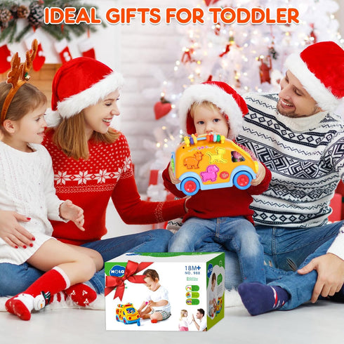 2 2-3, 2 3 4 Toy Cars for Year Old Boy Toys, Baby Boy Gifts, Musical Learning Crawling Toys for Toddlers Educational