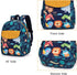 willikiva 2d Backpack Backpacks Backpack Cute Zoo Little Kid for Girls and Boys Toddler Waterproof Preschool Safety