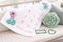 Baby Monthly Milestone Blanket for Baby Girl, 60"x40" Cactus Growth Chart, Weekly & Monthly Photography Prop