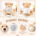 A Bear Hug Get Well Soon Gift, Plush Stuffed Animal for Sympathy (Khaki)