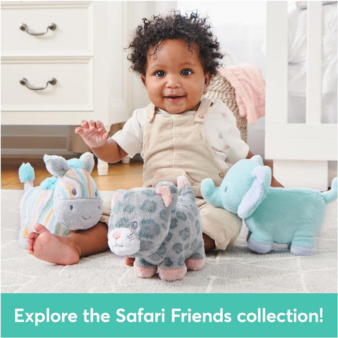 GUND 7" Baby Safari Friends Collection Plush Zebra with Chime, Sensory Toy for Babies and Newborns