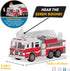 Driven by Battat Micro 1:24 Scale Fire Truck with Lights, Sounds & More for Boys & Girls Age 3+
