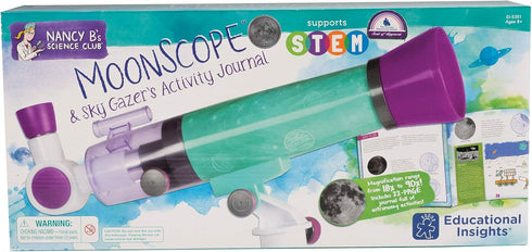 Educational Insights 8+ Nancy B's Science Club MoonScope Kids Telescope, STEM Toy, Gift for Boys & Girls, Ages