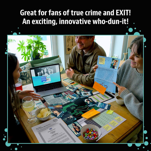 1 5 Masters of Crime: Rapture - A Modern Murder-Mystery Game for to Players