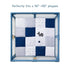 50x50 UTEX Baby Play Mat for Floor, Playpen Mat, Thick Cushioned Play Mat for Baby and Infants, Non-Slip & Machine