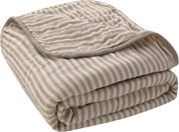 Ultra Soft Muslin Baby Blanket - Made with Organic Cotton, Gender Neutral