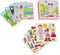 HABA Dress-up Doll Lilli Magnetic Game Box - 54 Magnet Pieces and 4 Backgrounds in a Metal Tin Sturdy