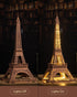 Tower,3D 3D Set Rowood Eiffel Puzzle Model Kits for Adults,DIY Wooden Puzzles for Adults,Builing with LED,Home