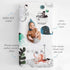 100% (52 28 inches) Rookie Humans Cotton Sateen Fitted Crib Sheet: Underwater Love. Modern Nursery, Use as a Photo