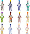 Dammit Doll - Classic Random Color, Stress Relief Gag Gift, 1 Doll