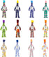 Dammit Doll - Classic Random Color, Stress Relief Gag Gift, 1 Doll