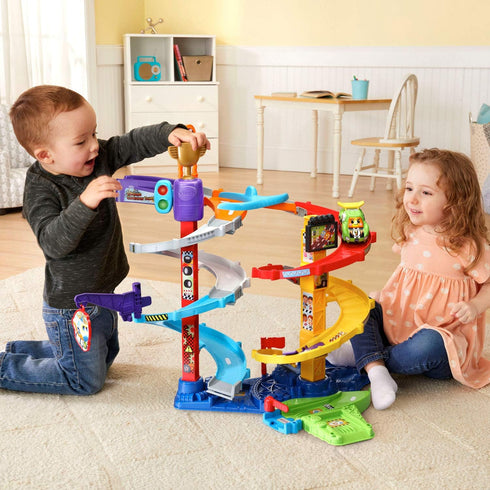Playset Ultimate Corkscrew Tower with VTech Go! Go! Smart Wheels