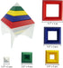 Pyramid Stacking Toy Building Blocks, 3D Puzzle Brain Teasers for Kids and Adults, Creative Preschool Learning