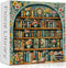 PICKFORU Vintage Bookshelf Puzzles for Adults 1000 Pieces, Flower Blooming Bookshelf Jigsaw Puzzle