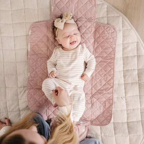 Portable Diaper Changing Pad - Waterproof Travel Baby Changing Mat - Foldable Compact Diaper Change Pad - Lightweight