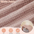 2 Pack Basumee Muslin Bassinet Sheets for Baby Girl Boy Soft Breathable Baby Bedside Bassinet Fitted Sheets with Bottom