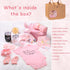 Oazoxro Set New Mom Gifts for Women, Pregnancy Gift for New Parents Gender Reveal Gifts with Mom and Dad Tumbler