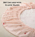 2 Pack Girls,32 16 4", SDY Jersey Bassinet Sheets for Baby "x "x Pink Kawaii Bear Standard Oval/Retangle Bassinet