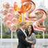 KatchOn, Rose Gold 22 Number Balloons - 40 Inch Foil Number Balloon for 22 Birthday Party Decorations