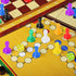 26 Pieces Multicolor Board Game Components, Includes 24 Plastic Pawn Chess Pieces and 2 Plastic 6-Sided Dice