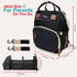 SnuggyBaby. Backpack SNUGGY BABY Diaper Bag with Changing Station, Diaper with Changing Pad, Portable Diaper Organizer