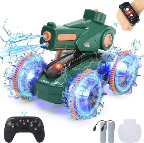 IQBOX Toys for Kids 6-12 Remote Control Car Boat Gifts for Boys