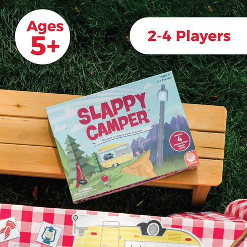 2-4 5 MindWare Slappy Camper Strategy Game - Think Fast and Fill Your Camper for Players Ages and Up