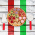 Set (6 Set) Cutting Play Food Toy for Kids Kitchen,Wooden Pizza Pretend Play Kitchen Accessories,Learning Toy Birthday