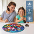 500 5MM (16.5"*16.5") Ruikiyart Piece Puzzles for Adults, Corals Wooden Jigsaw Puzzles, Sea Puzzle Unique Shape Gift