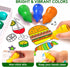 YSNYSN 16 1-3,Non-Toxic Colors Jumbo Baby bottle Crayons for Toddlers & Washable,Easy-Grip Infant Crayons for Early