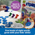 Learning Resources Sight Word Stomp! - Alphabet Toys, Phonics Flash Cards, Classroom Board Games, ABC Homeschool