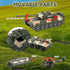 Set OTONOPI Military Vehicle Assorted Army Model Car Helicopter Submarine Tank Armored Car Panzer Transport Truck