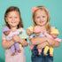 ADORA 11" Soft Cuddly Baby Doll - Blue Eyes, Blonde Hair, Bottle, Beanie, Pink/Yellow - Amazon Exclusive