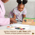 (12 Pack) 1+, 3-6 Honeysticks Flower Shaped Beeswax Crayons - Non Toxic Crayons Made with Pure Beeswax, Chunky Petal