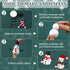 9 Pack Snowman Craft Kit for Kids: Christmas Snowman DIY Decorating Kit for Home Party