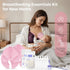 60 Set 50 Packs Breastfeeding Care Kit for Nursing Moms, Piece Complete Gift with Milk Collector, Storage Bags