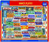 White Mountain Puzzles - Vanity Plates 1000 Piece Jigsaw Puzzle