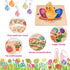8pcs 3-5, Easter Basket Stuffers Fillers for Toddler Party Favors, Easter Puzzles for Toddlers Wooden Puzzles Gifts