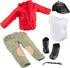 6pc Horseback Riding Outfit - 18" Doll Clothes & Accessories Compatible w American Girl Dolls - Equestrian Set includes Hat, Shirt, Jacket, Pants, Boots, & Crop - Gifts for Girls
