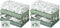 Yoofoss Muslin Swaddle Blankets, Organic Baby Blankets, 47 x 47 Inches Receiving